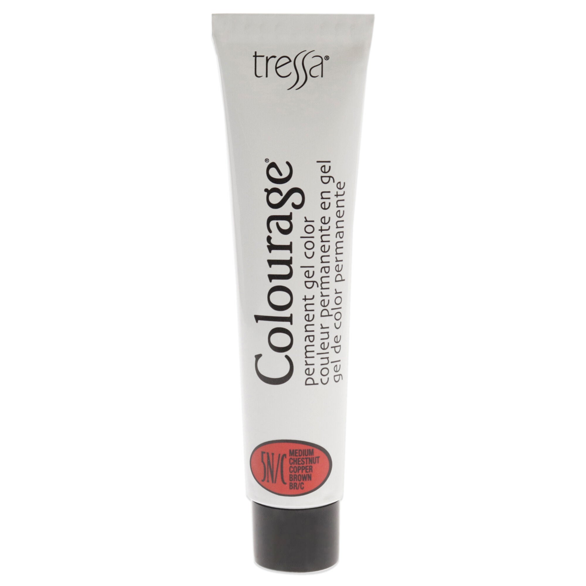 Colourage Permanent Gel Color - 5NC Medium Chestnut Copper Brown by Tressa for Unisex - 2 oz Hair Color, See Description, alternate image number 4