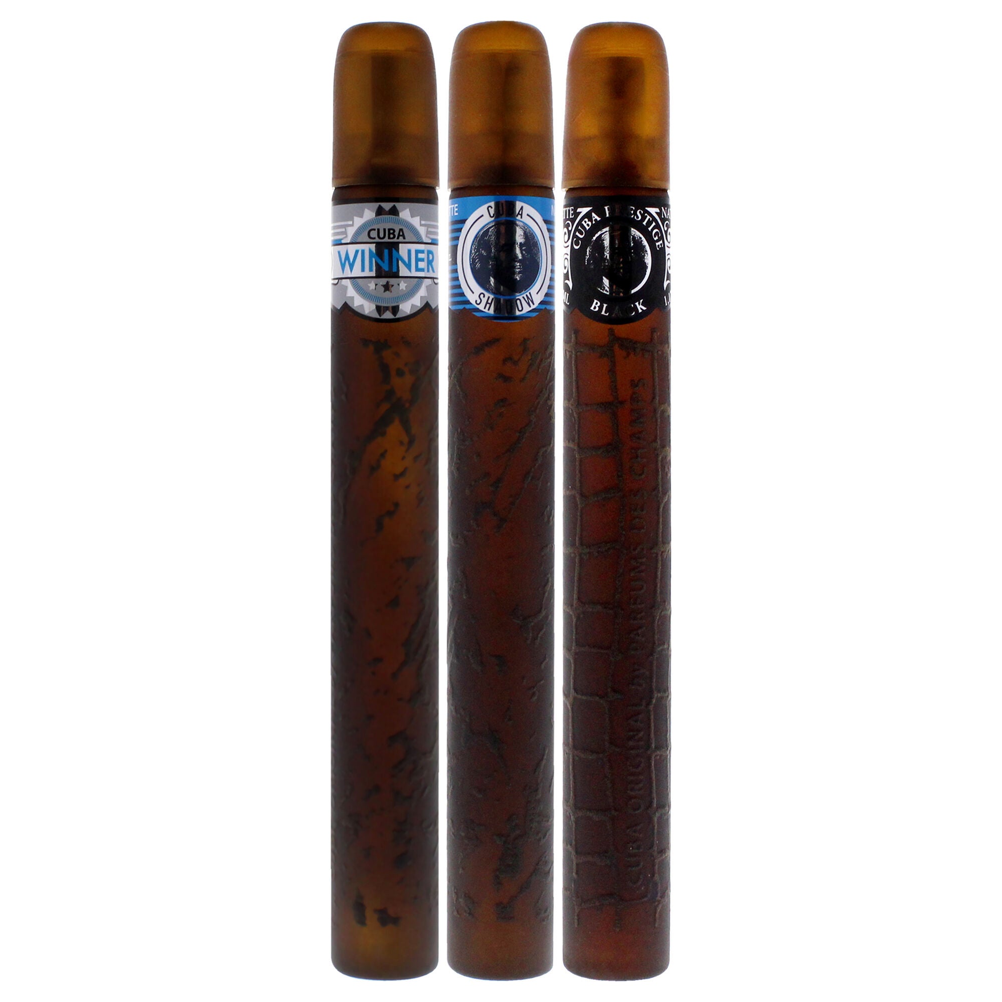 Cuba Trio 2 by Cuba for Men - 3 Pc Gift Set 1.17oz Cuba Winner EDT Spray, 1.17oz Cuba Shadow EDT Spray, 1.17oz Cuba Prestige Black EDT Spray, See Description, alternate image number 4