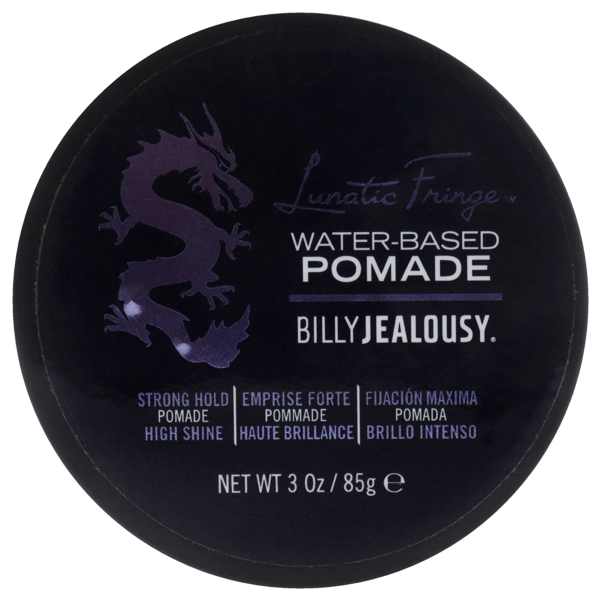 Lunatic Fringe Water-Based Pomade by Billy Jealousy for Men - 3 oz Pomade, See Description, alternate image number 2