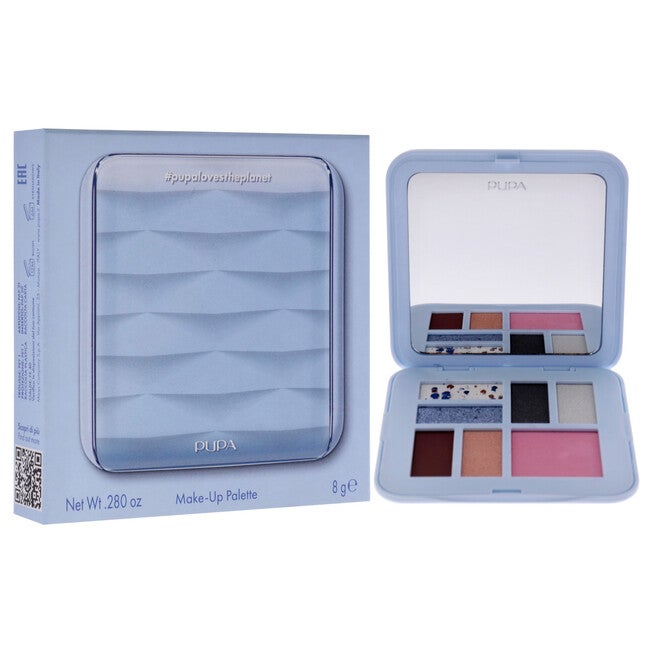 Make-Up Palette - 002 Wave by Pupa Milano for Women - 0.280 oz Makeup, See Description, alternate image number 1