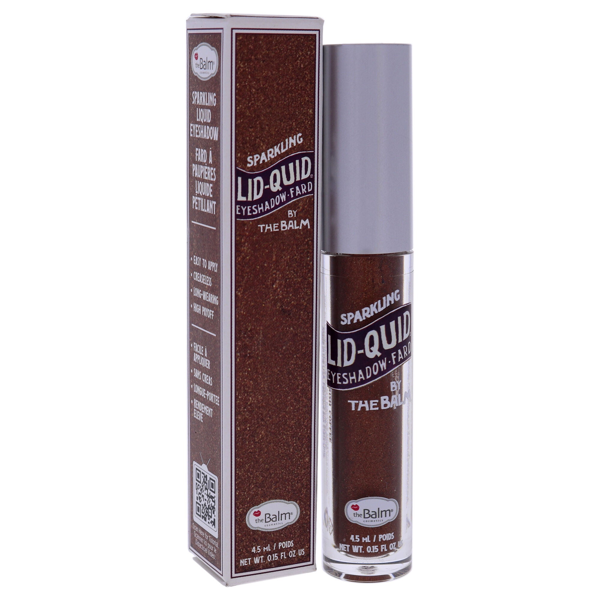 Lid-Quid Sparkling Liquid Eyeshadow - Irish Coffee by the Balm for Women - 0.15 oz Eyeshadow, , alternate image number 6