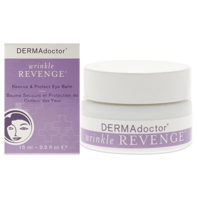 Wrinkle Revenge Rescue Protect Eye Balm by DERMAdoctor for Women - 0.5 oz Balm, NA, hi-res image number null