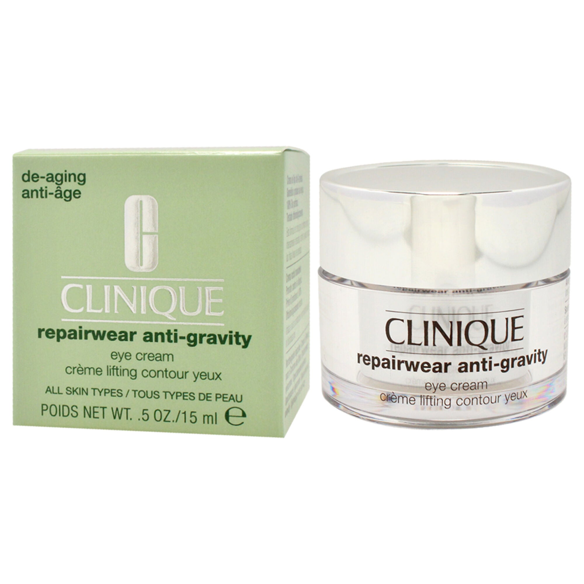 Repairwear Anti-Gravity Eye Cream by Clinique for Unisex - 0.5 oz Eye Cream, See Description, alternate image number 3