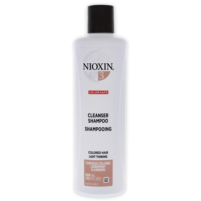 System 3 Cleanser Shampoo by Nioxin for Unisex - 10.1 oz Shampoo, See Description, hi-res image number 0