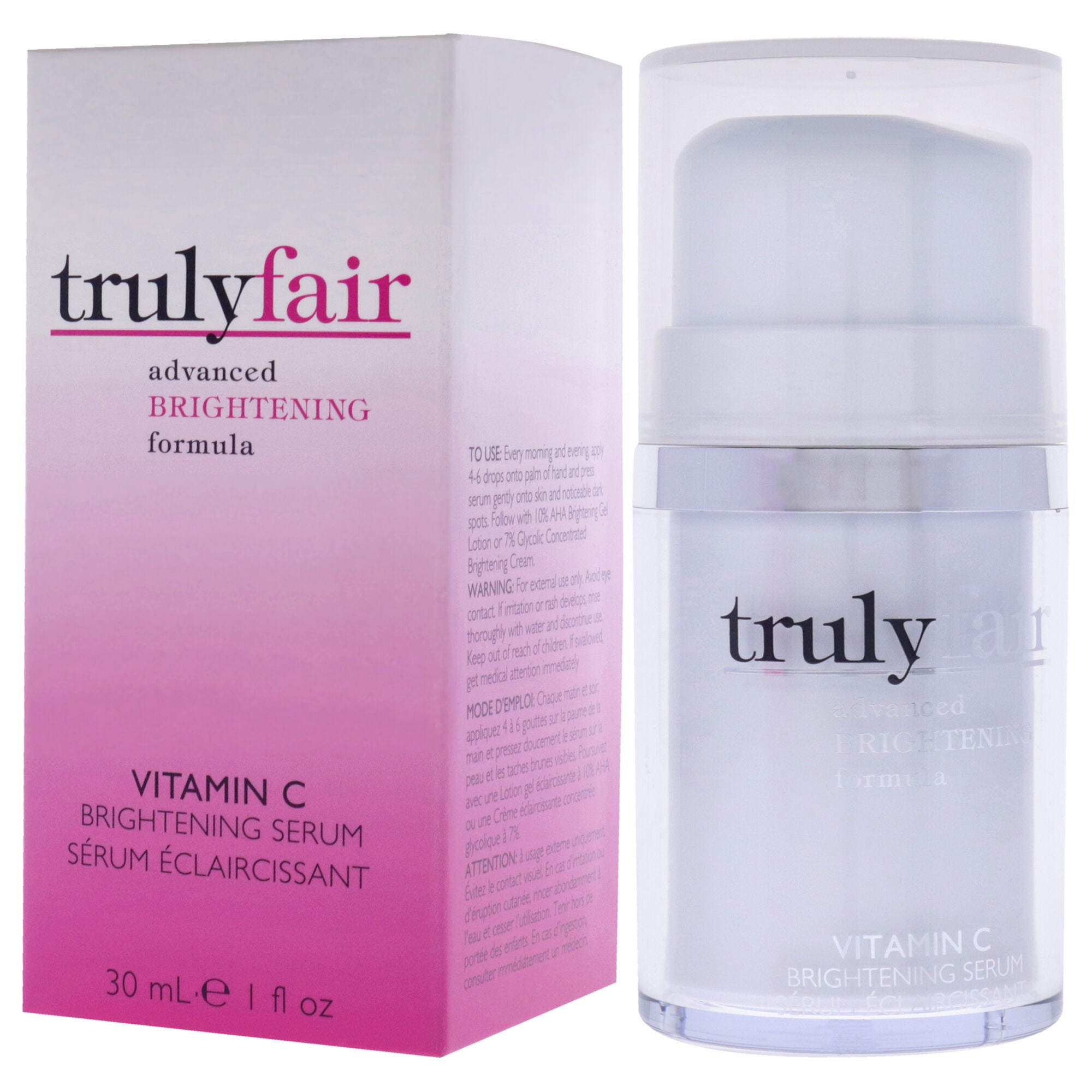 Vitamin C Brightening Serum by Truly Fair for Unisex - 1 oz Serum, See Description, alternate image number 2