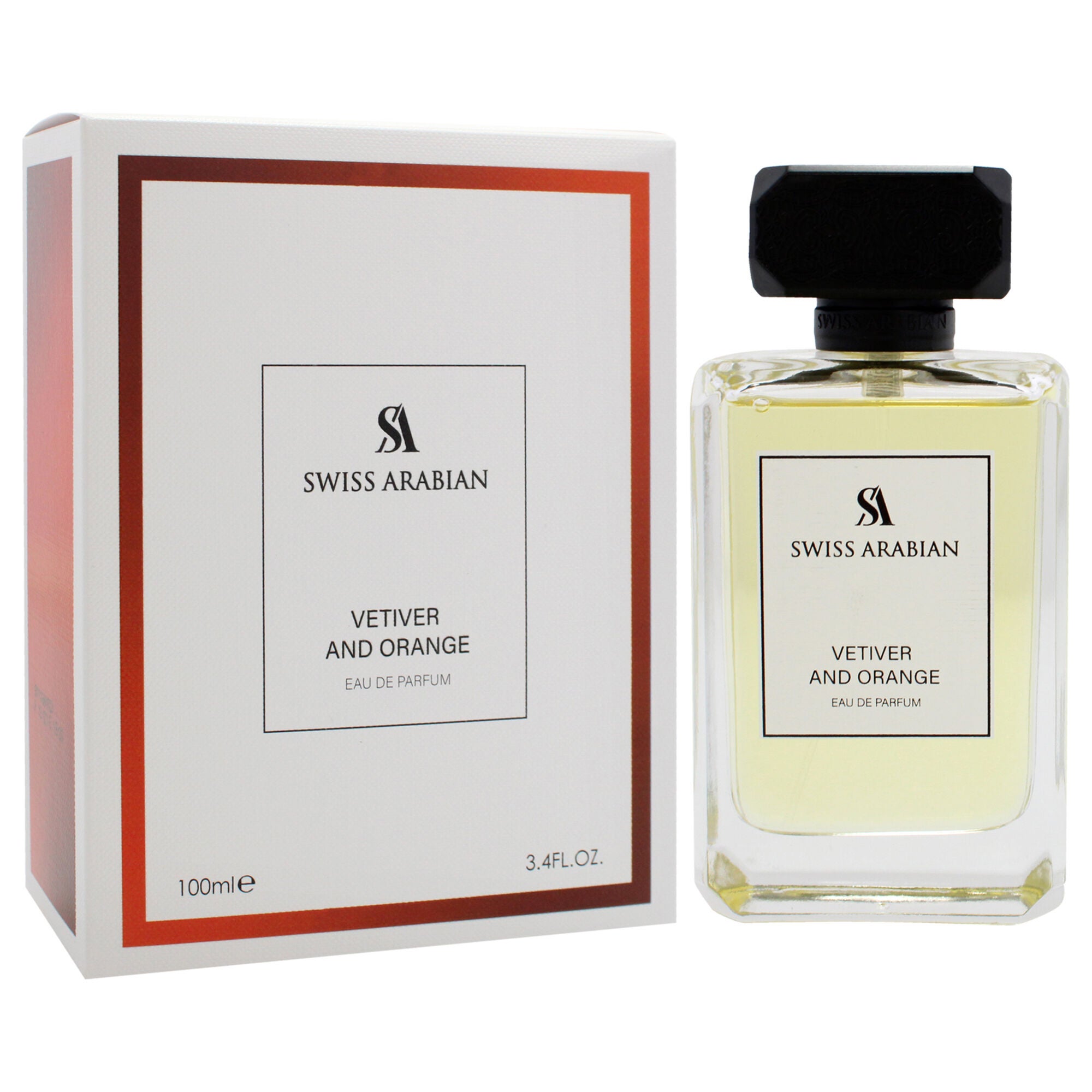Vetiver and Orange by Swiss Arabian for Women - 3.4 oz EDP Spray, See Description, alternate image number 2