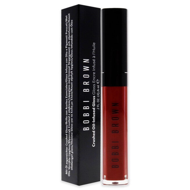 Crushed Oil-Infused Gloss - Rock and Red by Bobbi Brown for Women - 0.2 oz Lip Gloss, , alternate image number 6