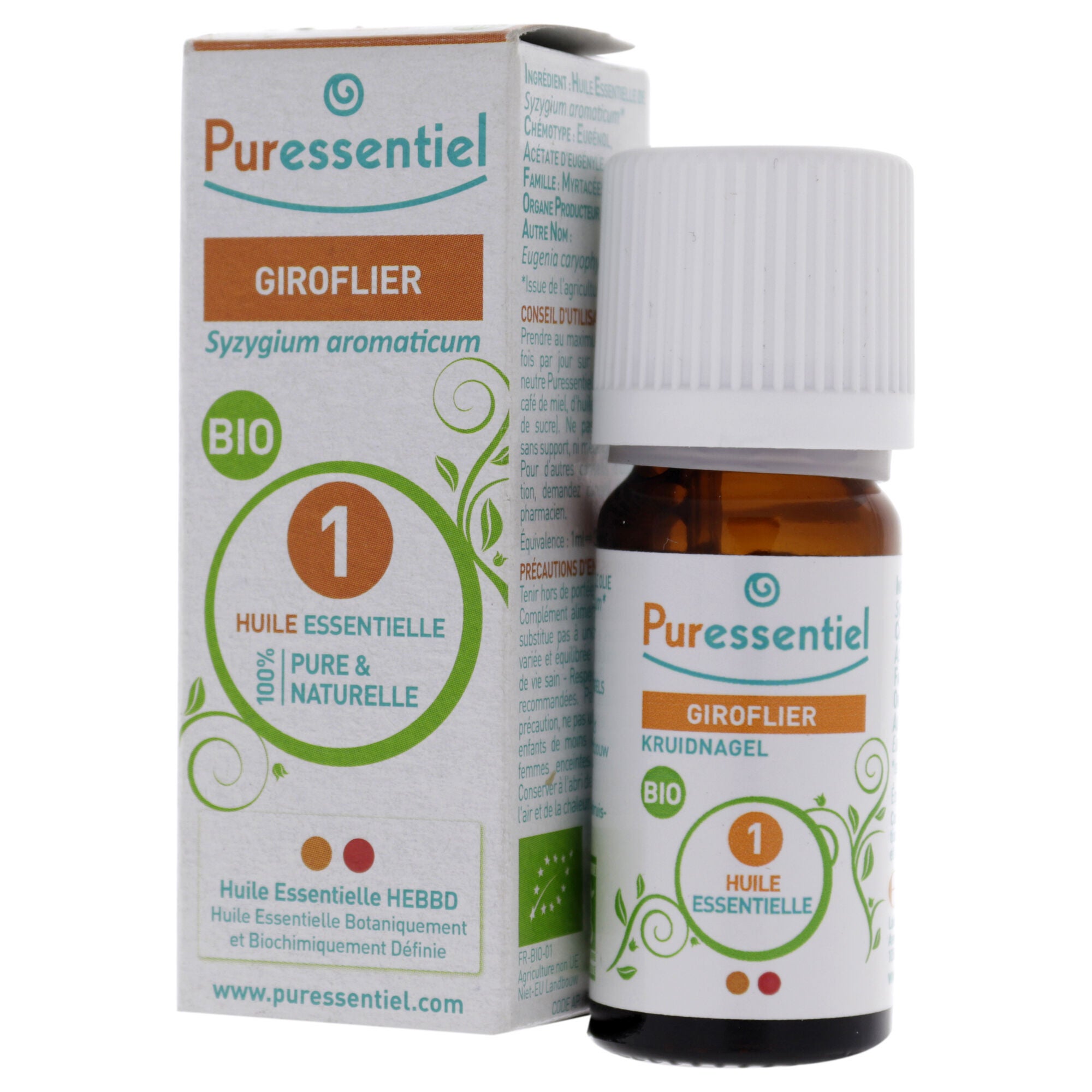 Organic Essential Oil - Giroflier by Puressentiel for Unisex - 0.17 oz Oil, See Description, alternate image number 3