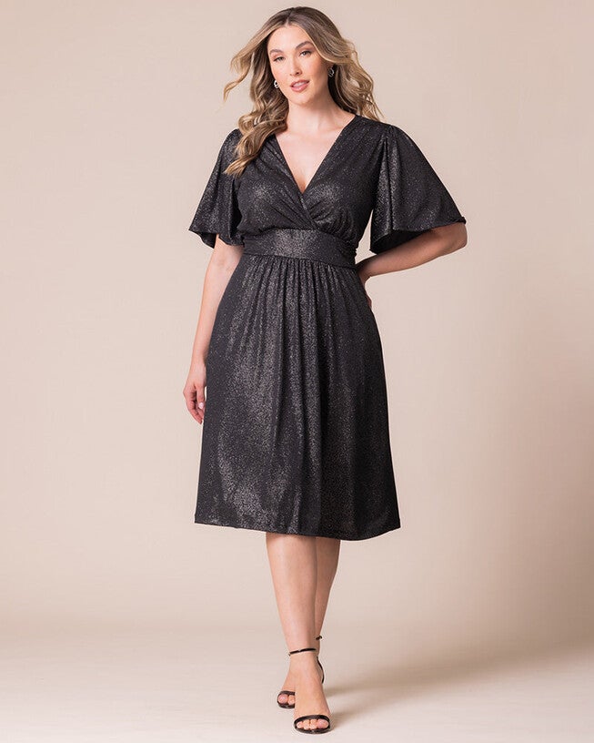 Crystal Cove Cocktail Dress, Silver Starlight, alternate image number null