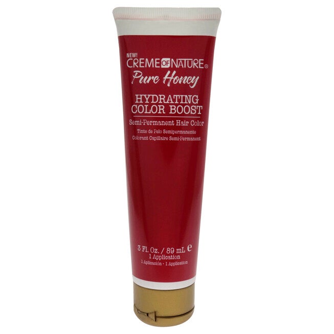 Pure Honey Hydrating Color Boost Semi-Permanent Hair Color - Fuchsia by Creme of Nature for Unisex - 3 oz Hair Color, , alternate image number 5