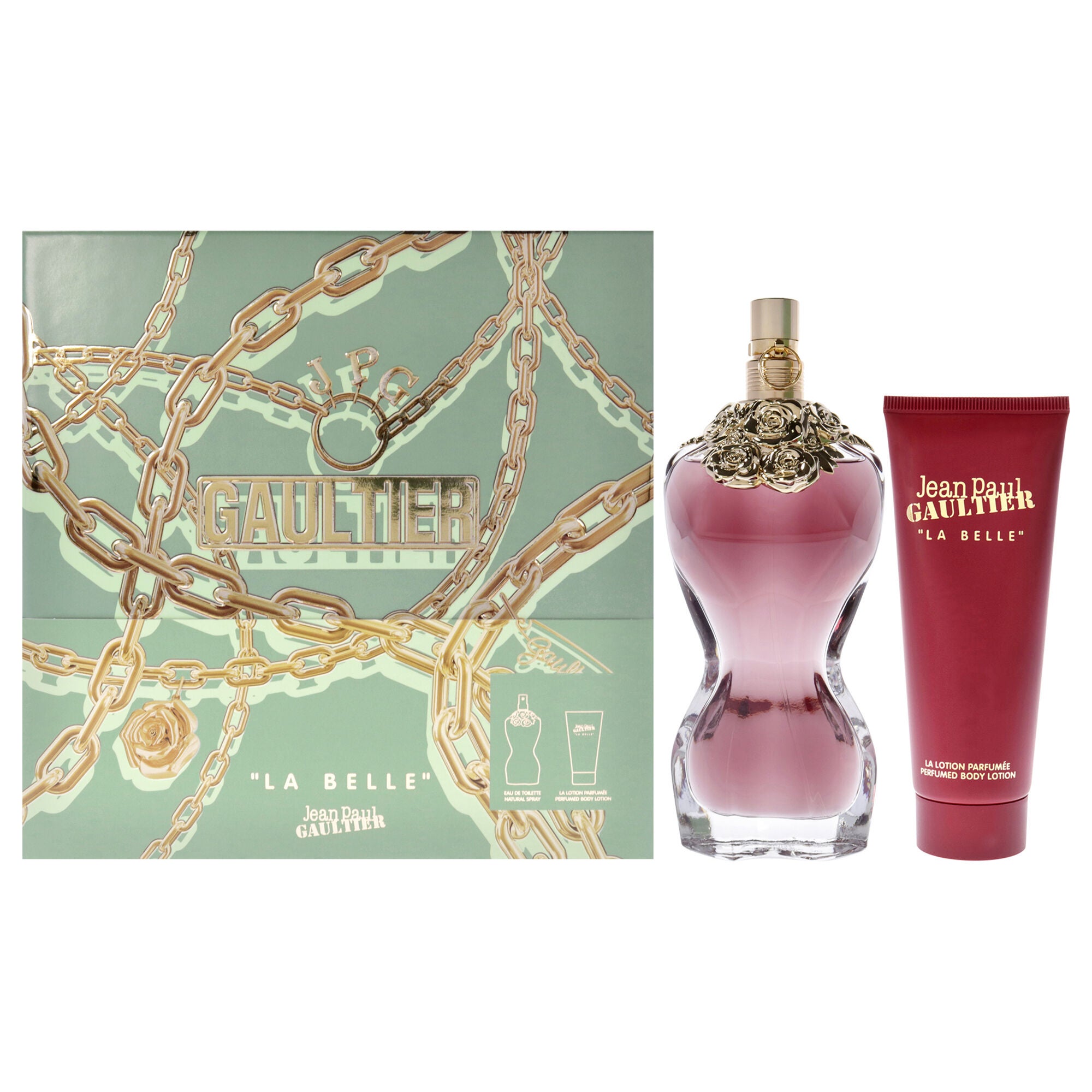 La Belle by Jean Paul Gaultier for Women - 2 Pc Gift Set 3.4oz EDP Spray, 2.5oz Body Lotion, , alternate image number 5