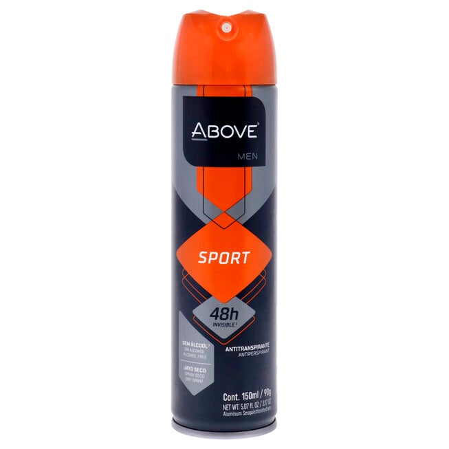 48 Hours Antiperspirant Deodorant - Sport by Above for Men - 3.17 oz Deodorant Spray, NA, hi-res image number null