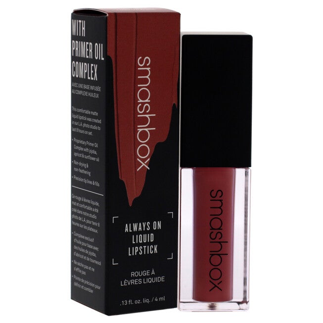 Always On Liquid Lipstick - Babe Alert by Smashbox for Women - 0.13 oz Lipstick, NA, alternate image number null