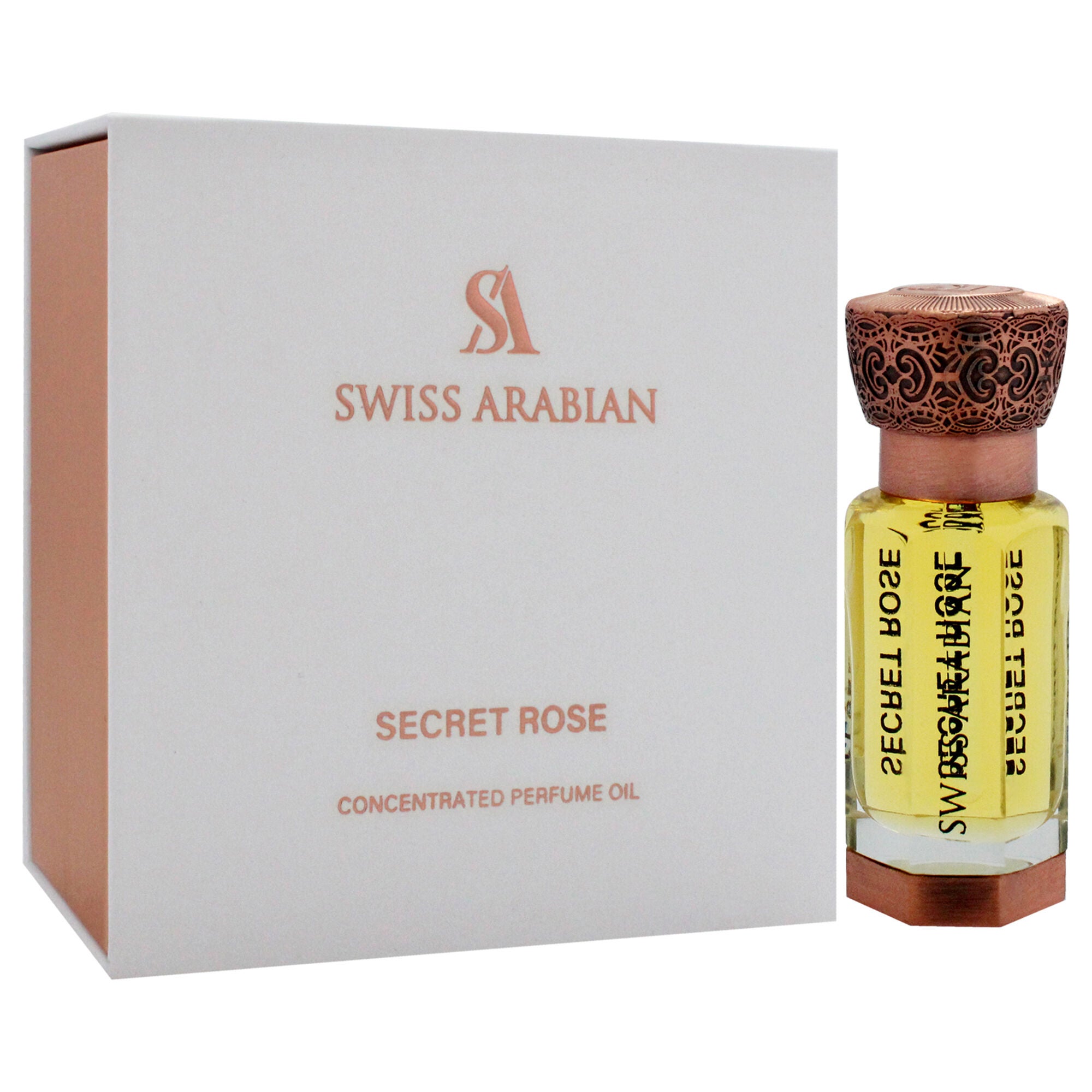 Secret Rose by Swiss Arabian for Unisex - 0.4 oz Parfum Oil, , alternate image number 6