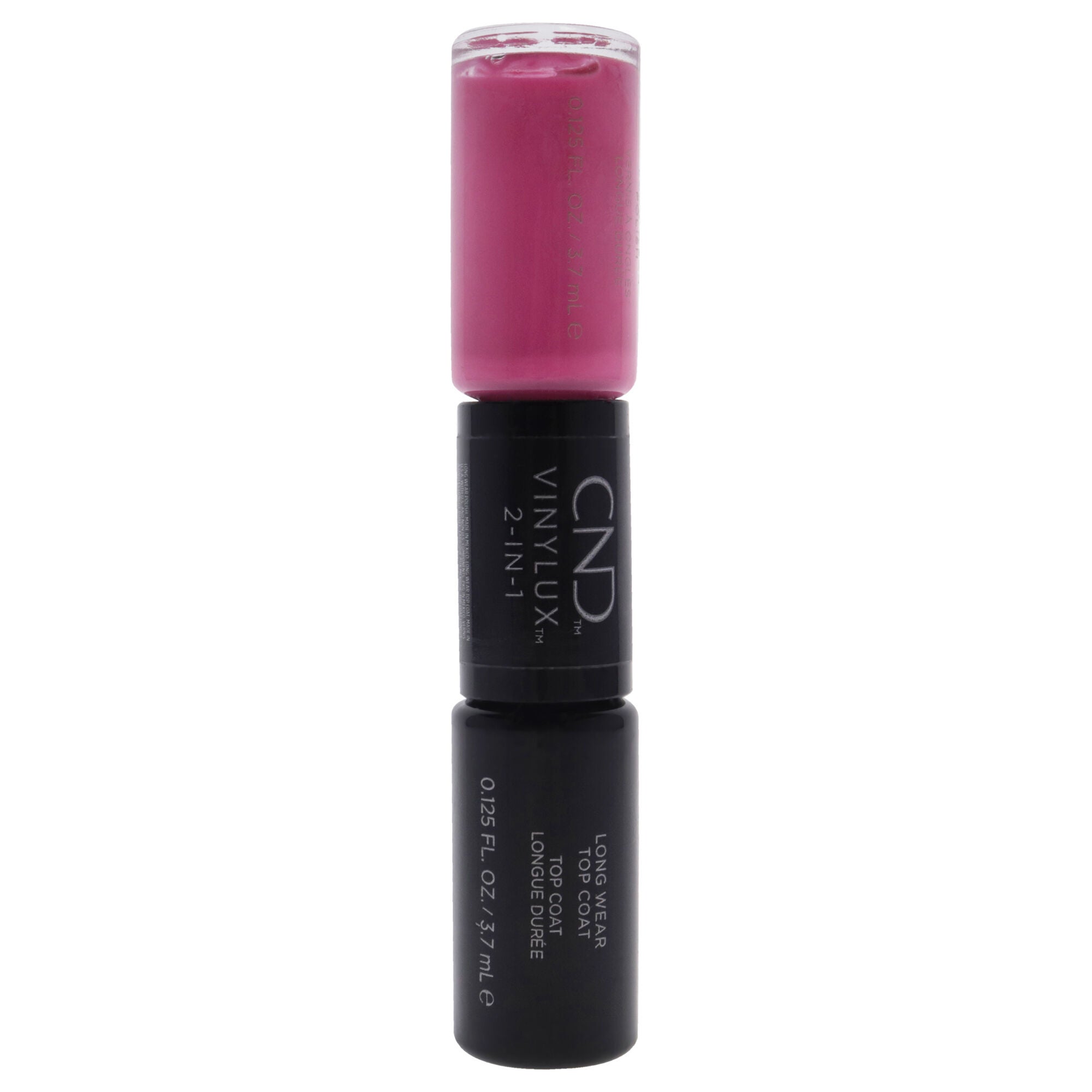 VInylux 2-In-1 Long Wear - 121 Hot Pop PInk by CND for Women - 0.25 oz Nail Polish, See Description, hi-res image number 0