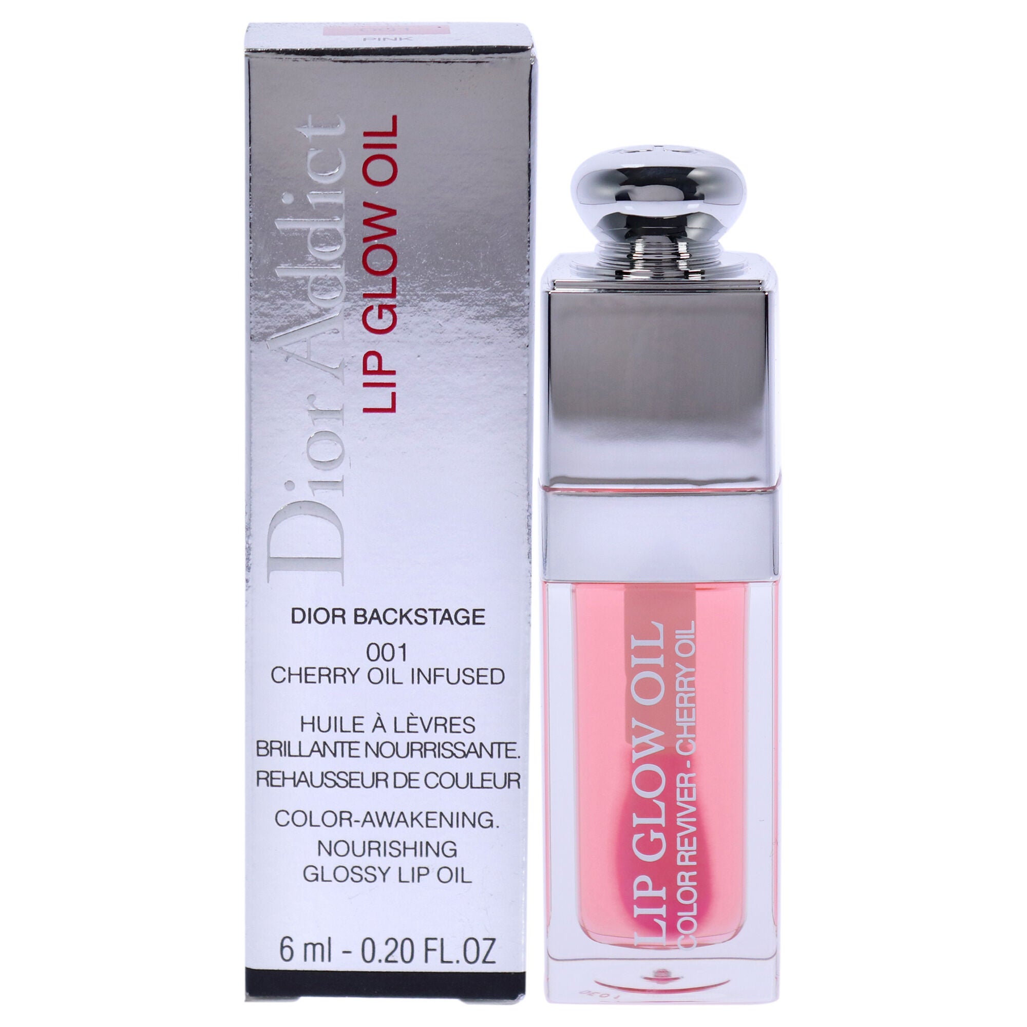 Dior Addict Lip Glow Oil - 001 Pink by Christian Dior for Women - 0.20 oz Lip Oil, See Description, hi-res image number 0