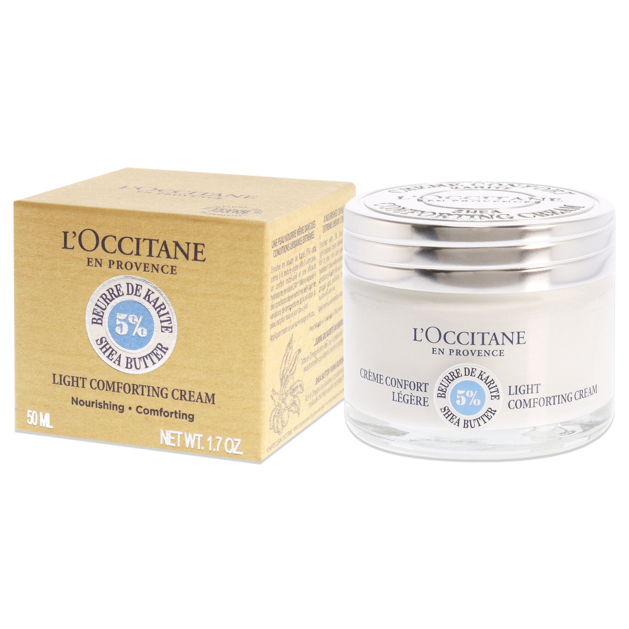 Shea Butter Light Comforting Cream by LOccitane for Unisex - 1.7 oz Cream, See Description, alternate image number 3