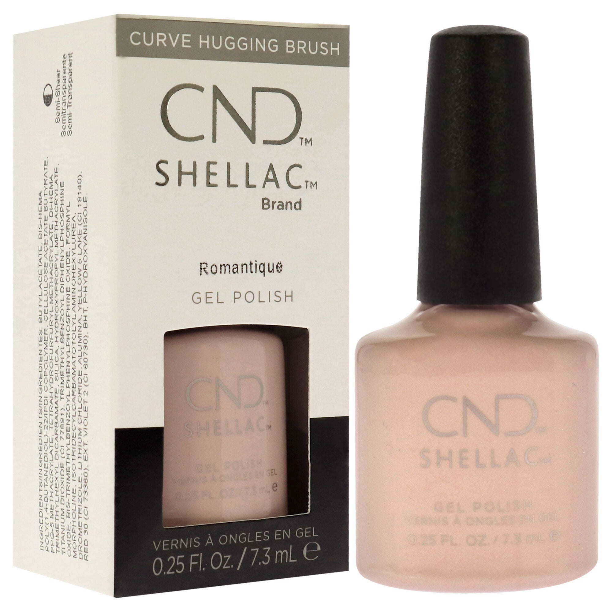 Shellac Nail Color - Romantique by CND for Women - 0.25 oz Nail Polish, See Description, alternate image number 1
