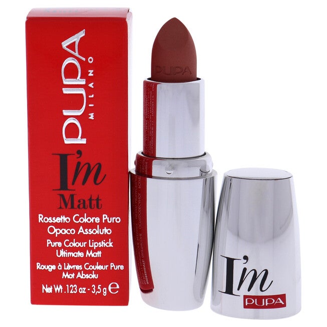 I Am Matt Pure Colour Lipstick - 014 Peachy Nude by Pupa Milano for Women - 0.123 oz Lipstick, NA, hi-res image number null
