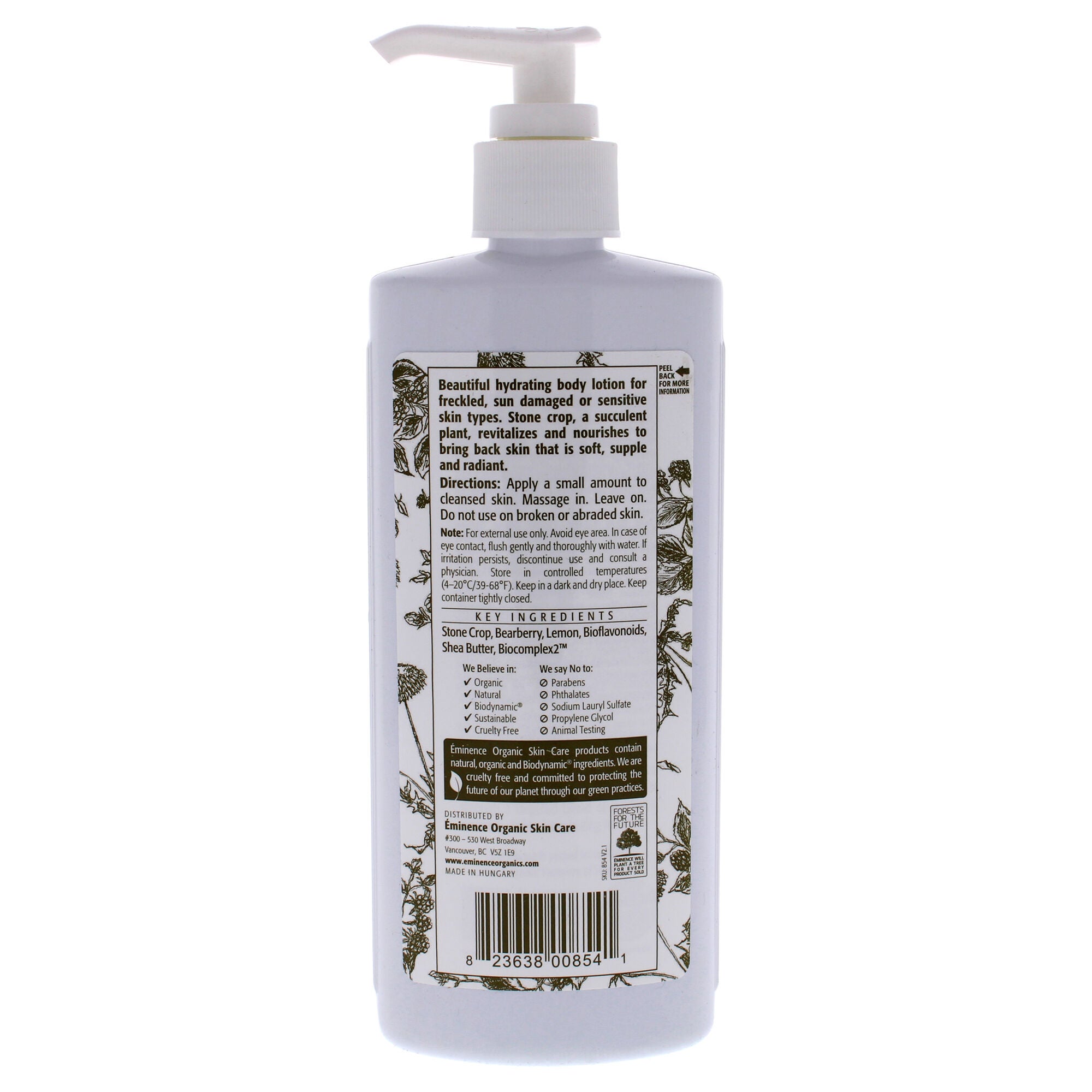 Stone Crop Body Lotion by Eminence for Unisex - 8.4 oz Body Lotion, See Description, alternate image number 1