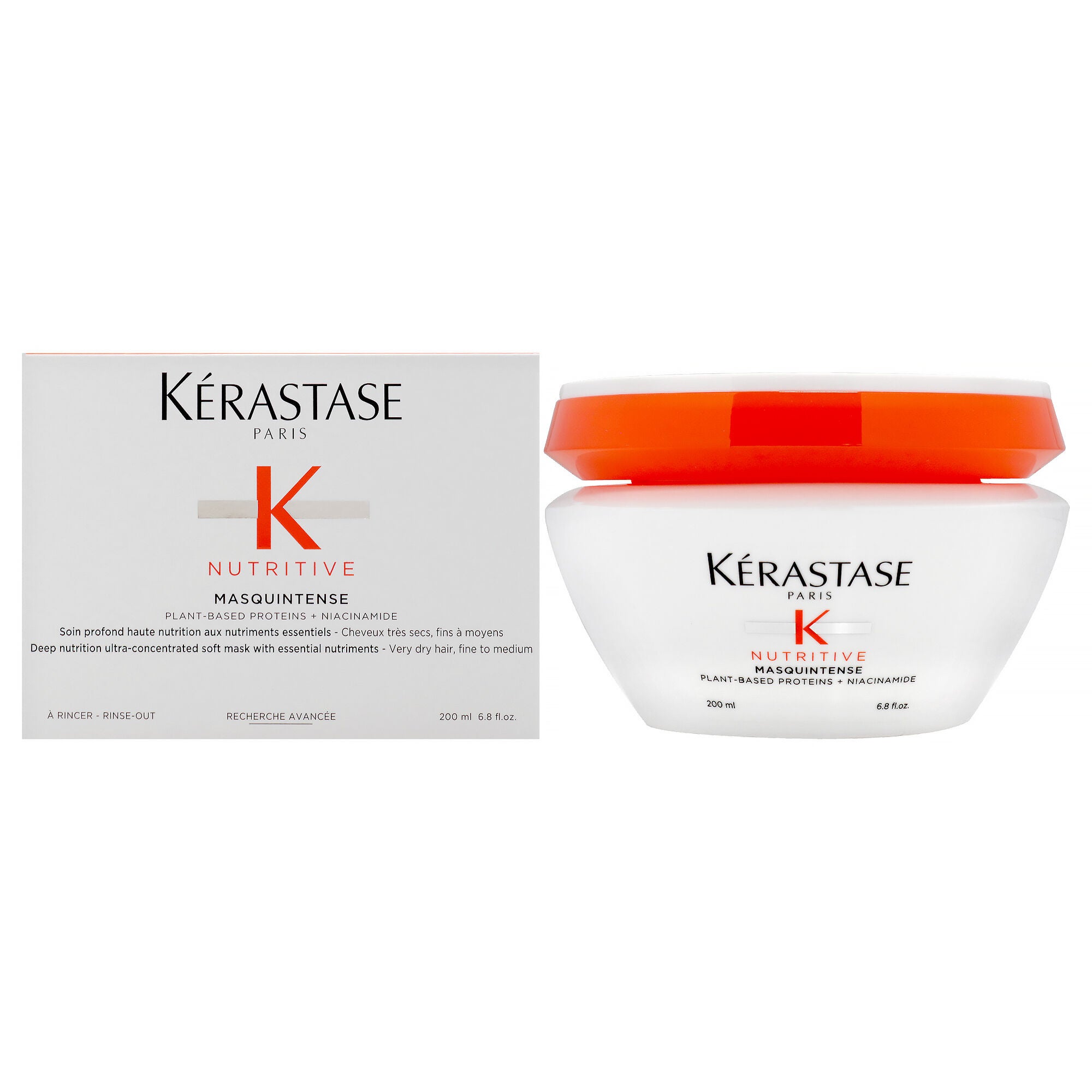Nutritive Masquintense-fine by Kerastase for Unisex - 6.8 oz Masque, See Description, hi-res image number 0