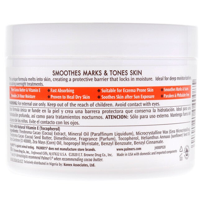 Cocoa Butter Formula With Vitamin E Lotion by Palmers for Unisex - 7.25 oz Body Lotion, NA, alternate image number null
