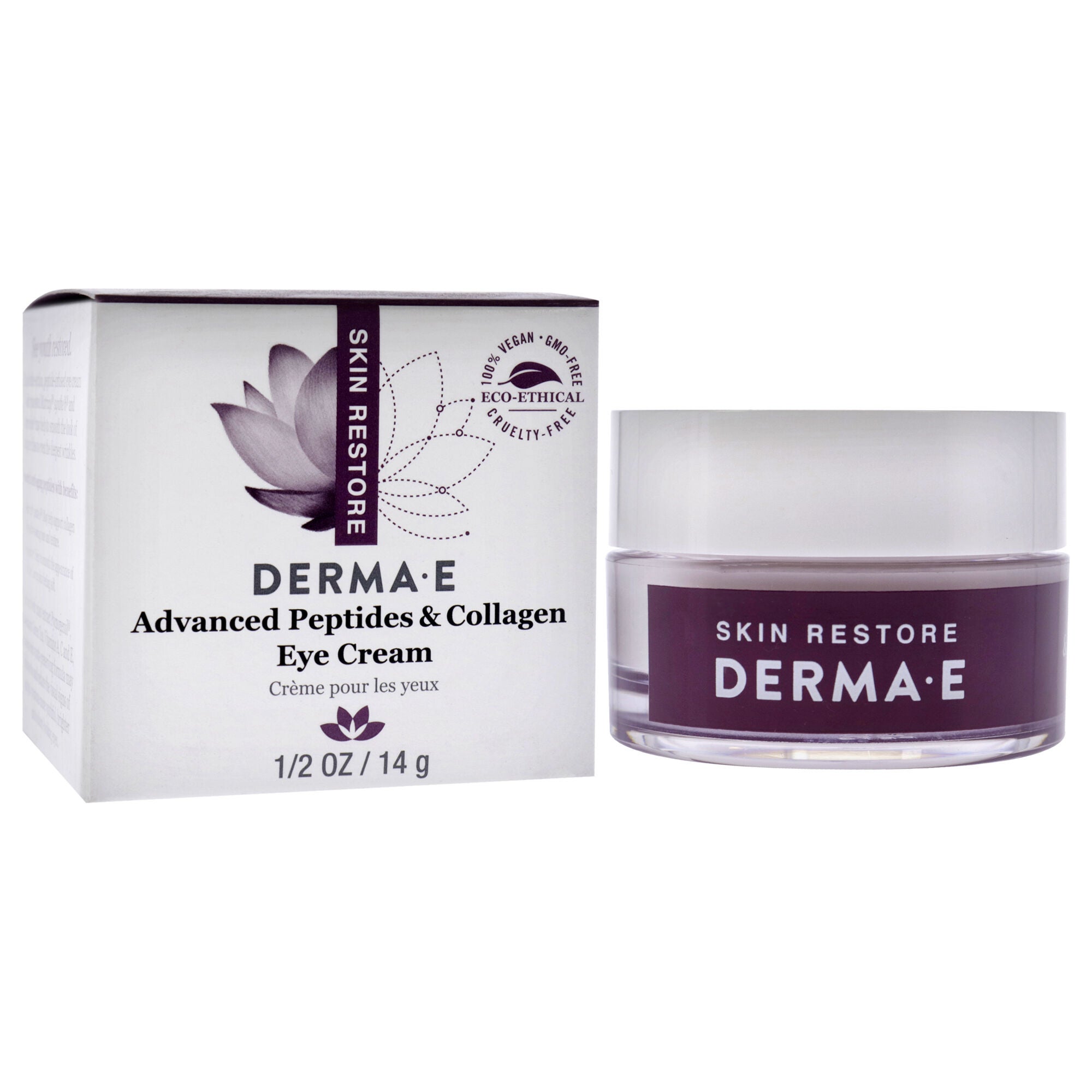 Advanced Peptides And Collagen Eye Cream by Derma-E for Unisex - 0.5 oz Cream, , alternate image number 3