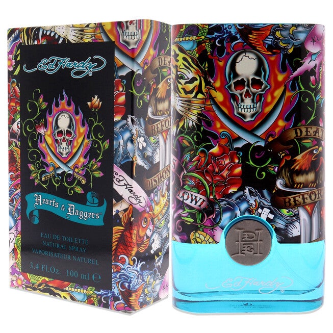 Ed Hardy Hearts and Daggers by Christian Audigier for Men - 3.4 oz EDT Spray, , alternate image number 8