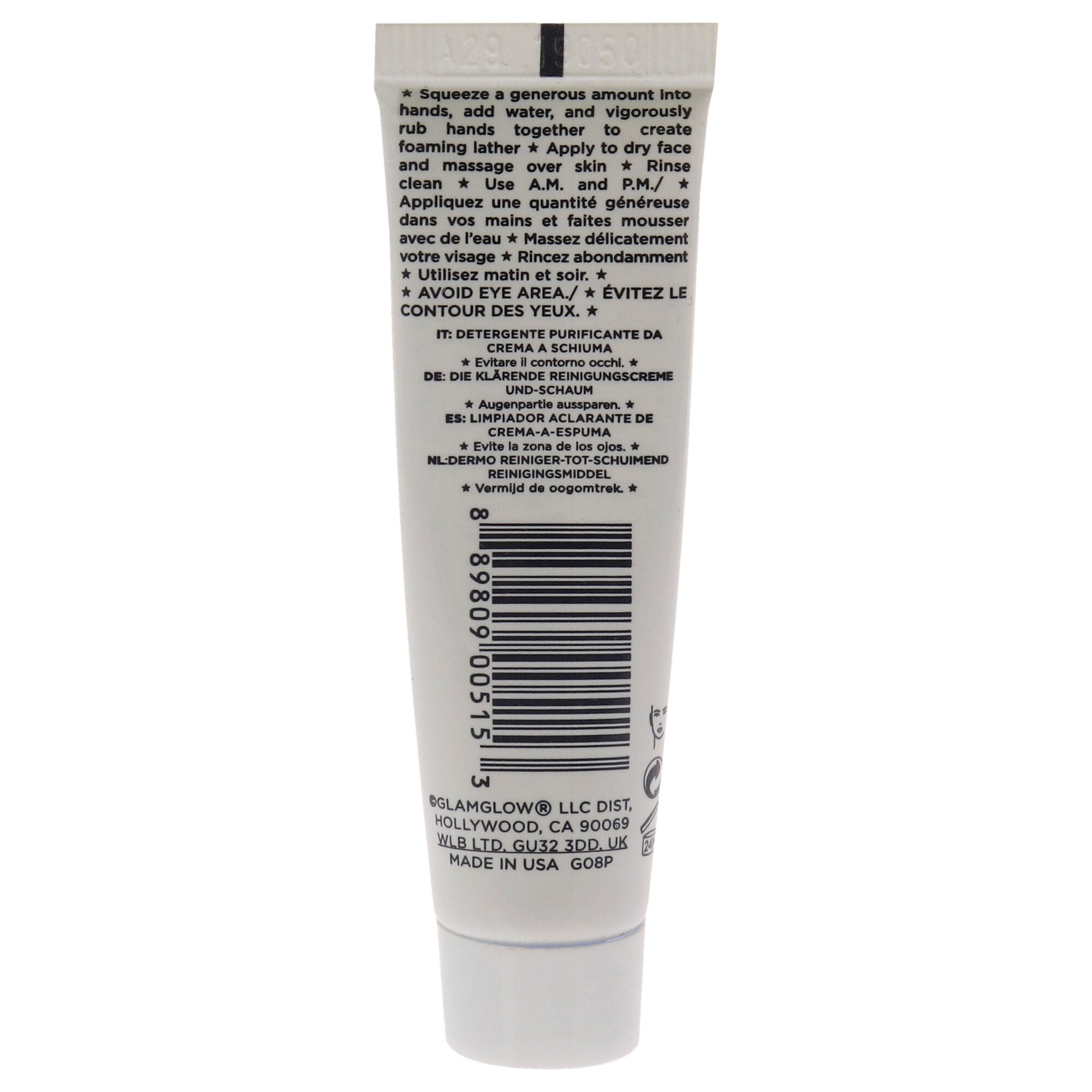 Supercleanse Clearing Cream-to-Foam Cleanser by Glamglow for Unisex - 0.5 oz Cleanser, See Description, alternate image number 1