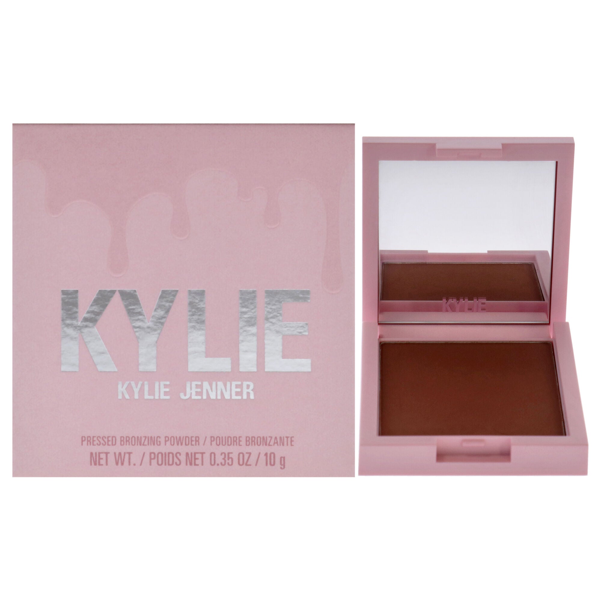 Pressed Bronzing Powder - 400 Tanned and Gorgeous by Kylie Cosmetics for Women - 0.35 oz Bronzer, See Description, hi-res image number 0