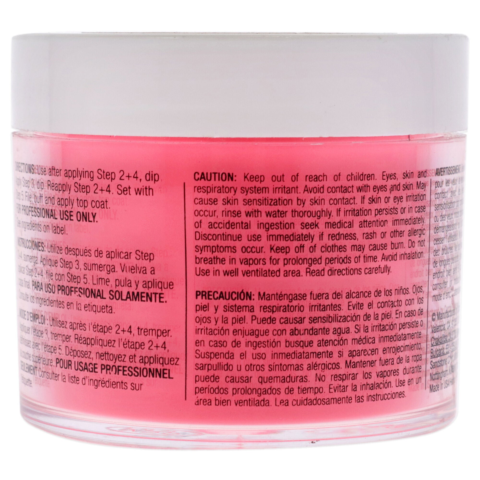 Pro Powder Polish Nail Colour Dip System - Livin On A Prayer by Cuccio Colour for Women - 1.6 oz Nail Powder, See Description, alternate image number 4