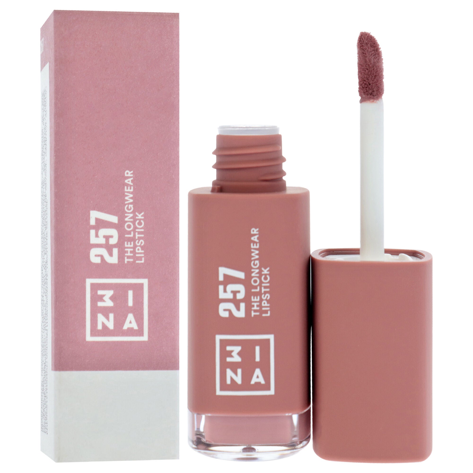 The Longwear Lipstick - 257 Wine Red by 3INA for Women - 0.20 oz Lipstick, See Description, alternate image number 1