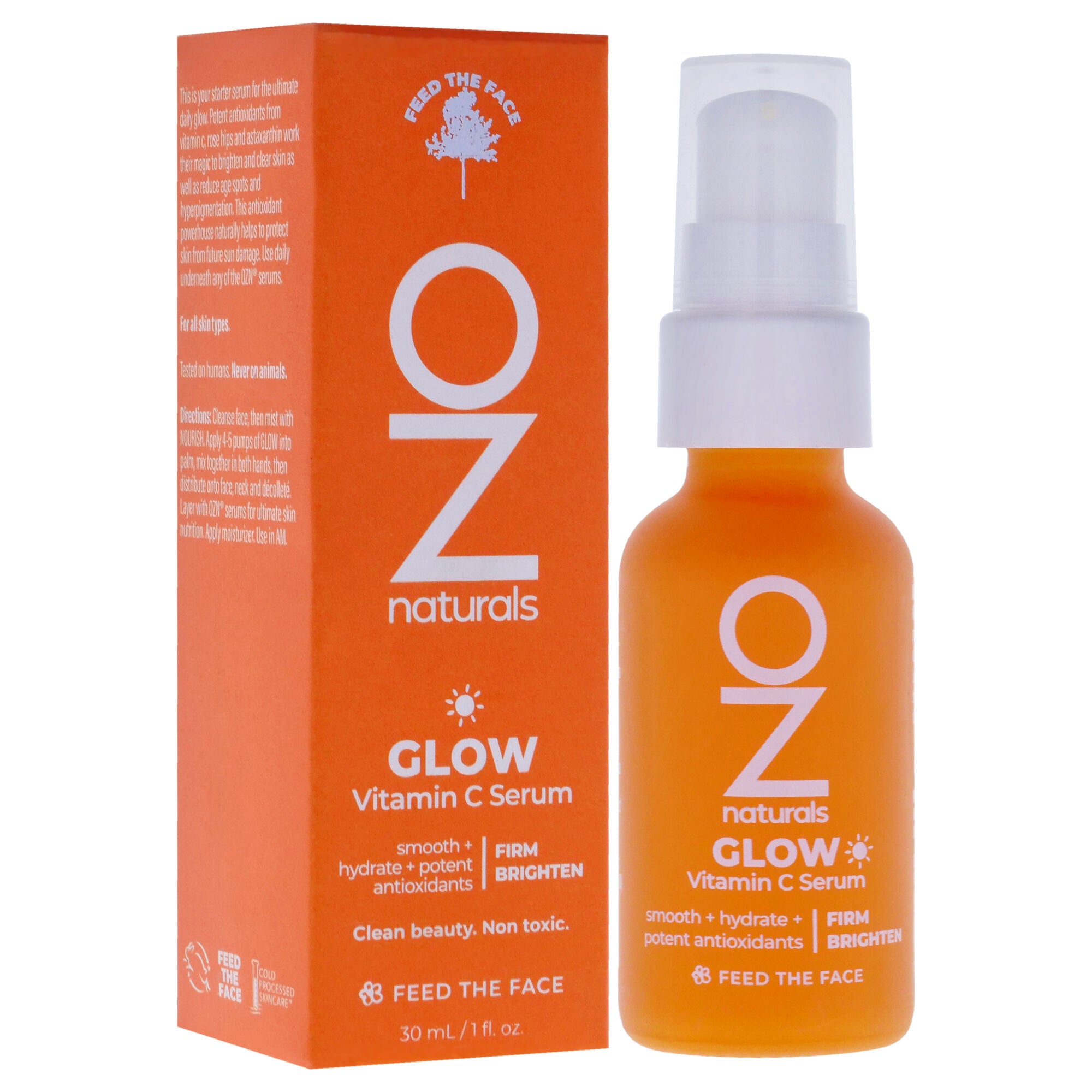 Glow Vitamin C Serum by OZNaturals for Unisex - 1 oz Serum, , alternate image number 6