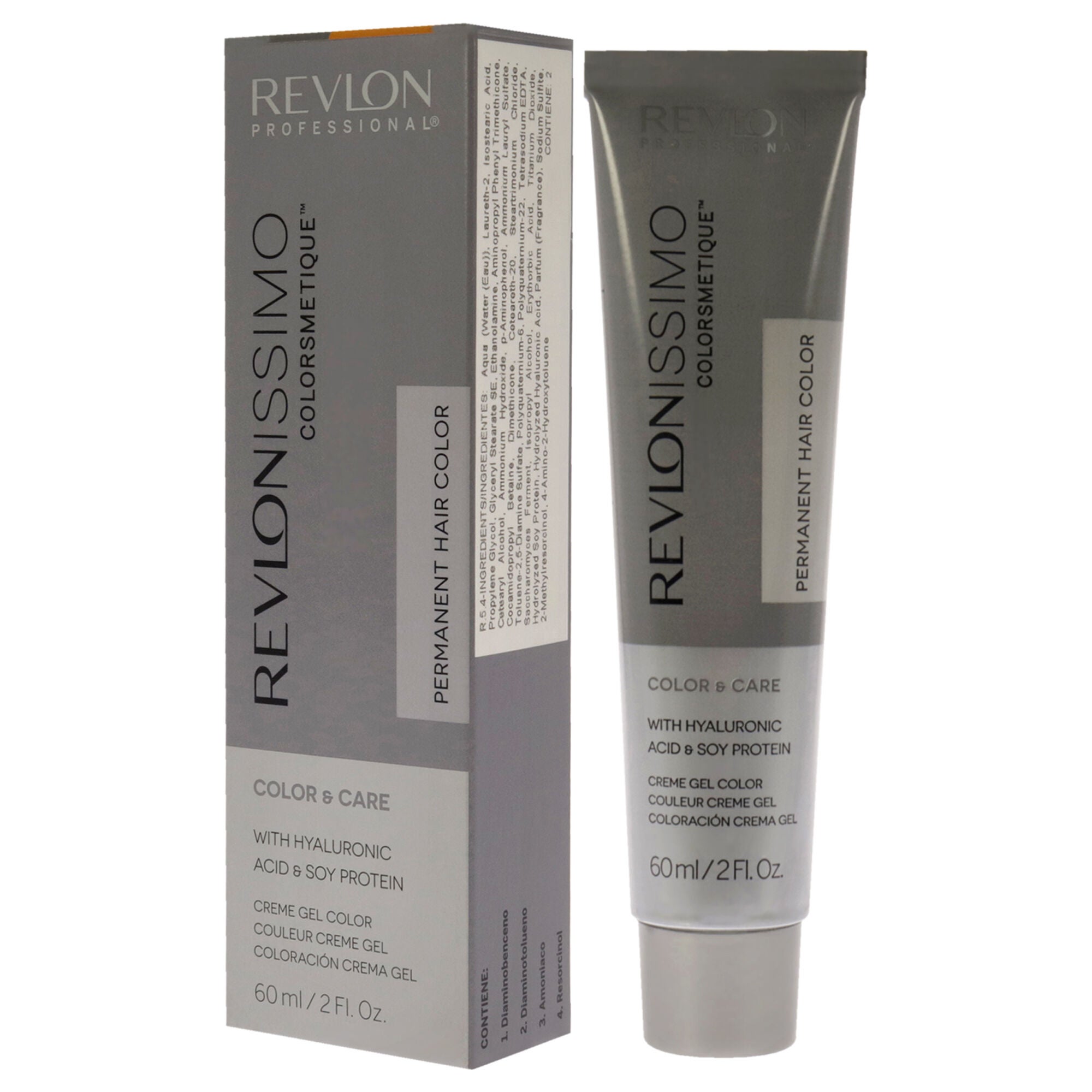 Revlonissimo Colorsmetique - 5.4 Light Copper Brown by Revlon for Unisex - 2 oz Hair Color, , alternate image number 7