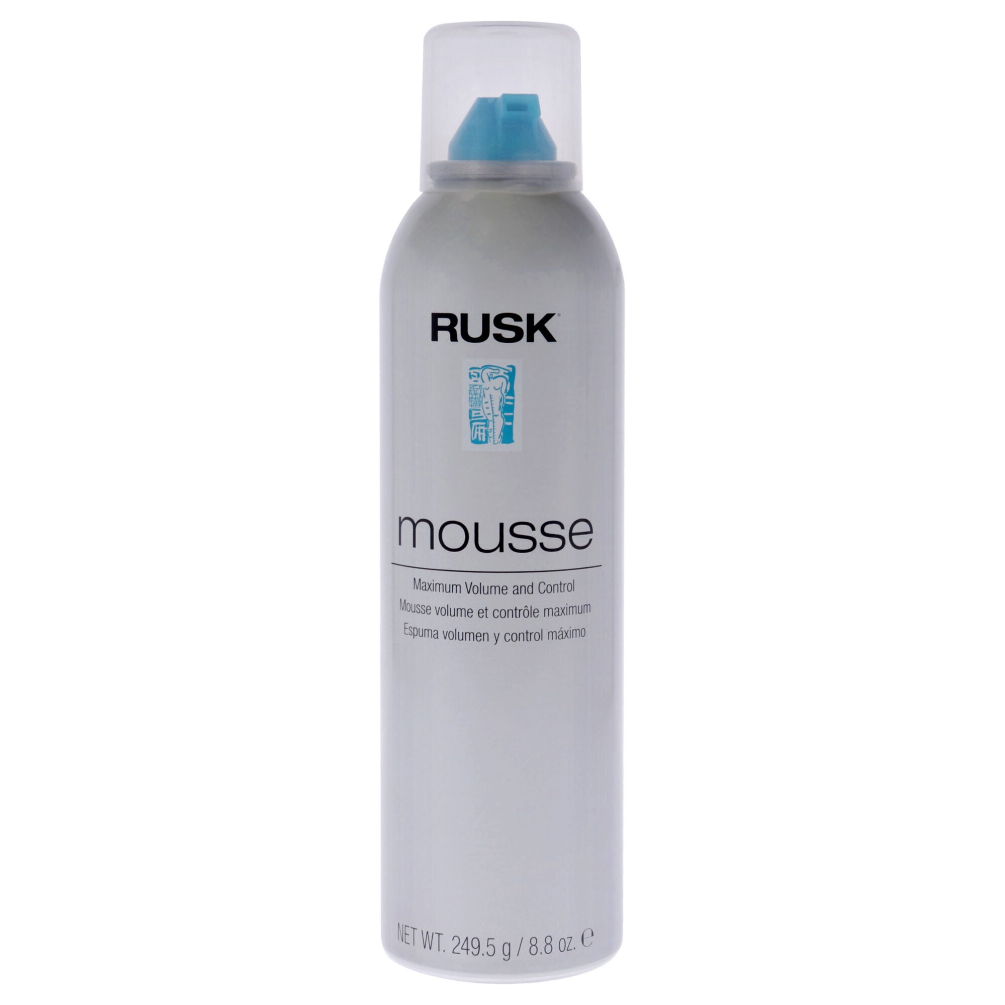 Maximum Volume and Control Mousse by Rusk for Unisex - 8.8 oz Mousse, See Description, hi-res image number 0