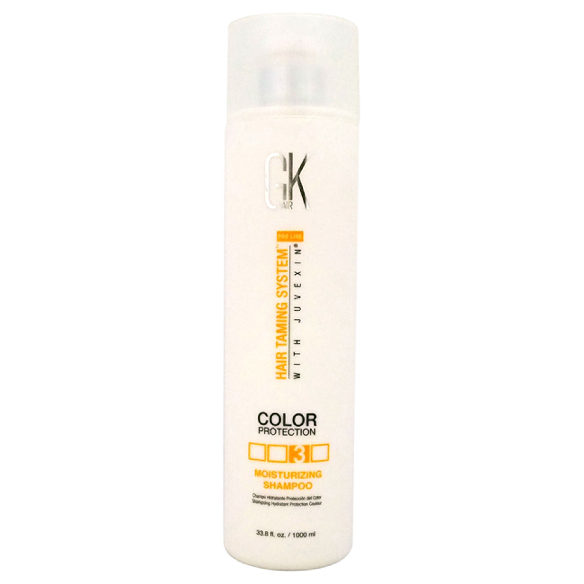 Hair Taming System Color Protection Moisturizing Shampoo by Global Keratin for Unisex - 33.8 oz Shampoo, See Description, hi-res image number 0