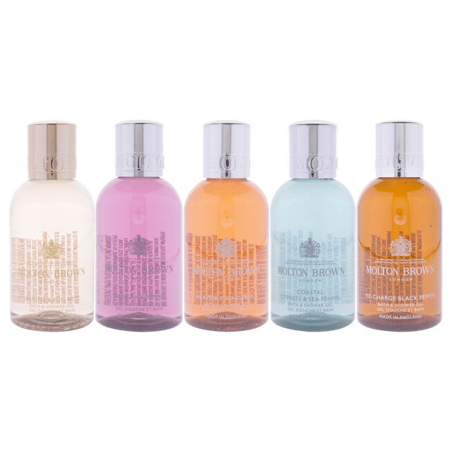 Travel Body Care Collection Set by Molton Brown for Unisex - 5 pc Gift Set, NA, alternate image number null