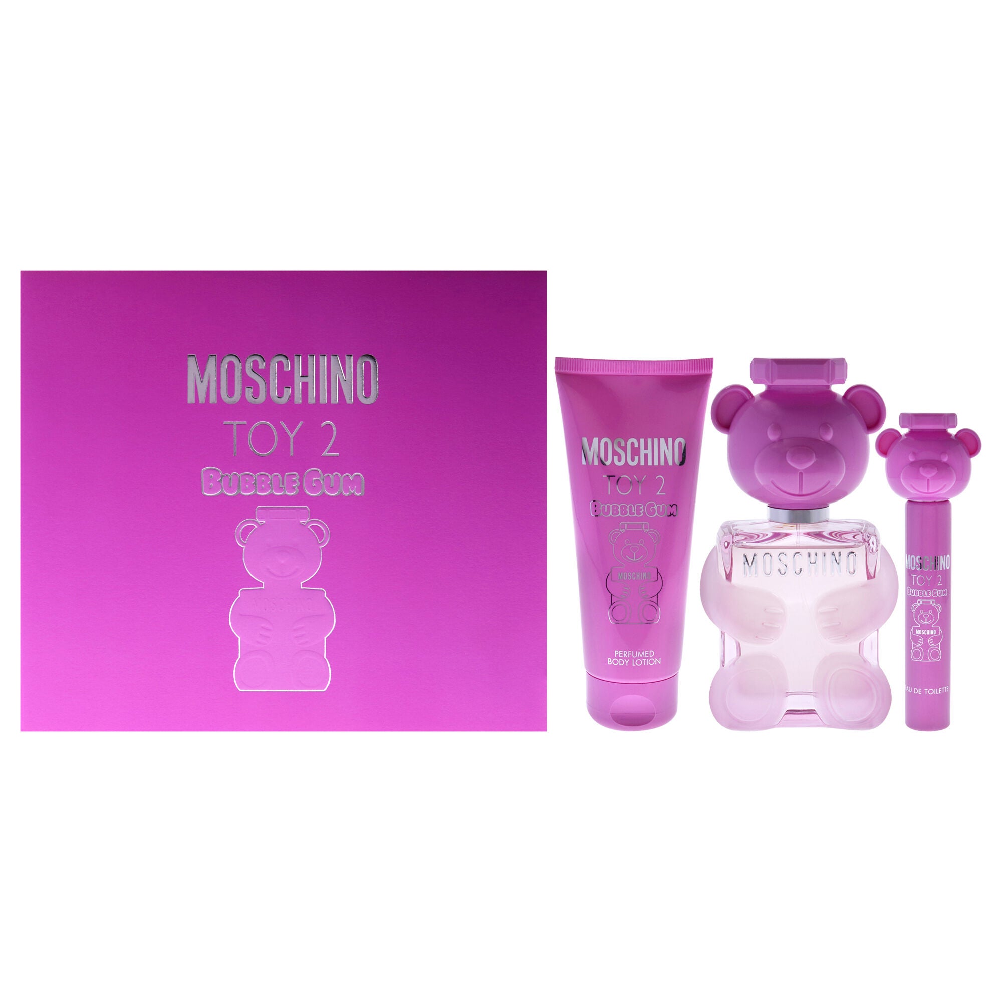 Moschino Toy 2 Bubble Gum by Moschino for Women - 3 Pc Gift Set 3.4oz EDT Spray, 0.34oz EDT Spray, 3.4oz Body Lotion, , alternate image number 5