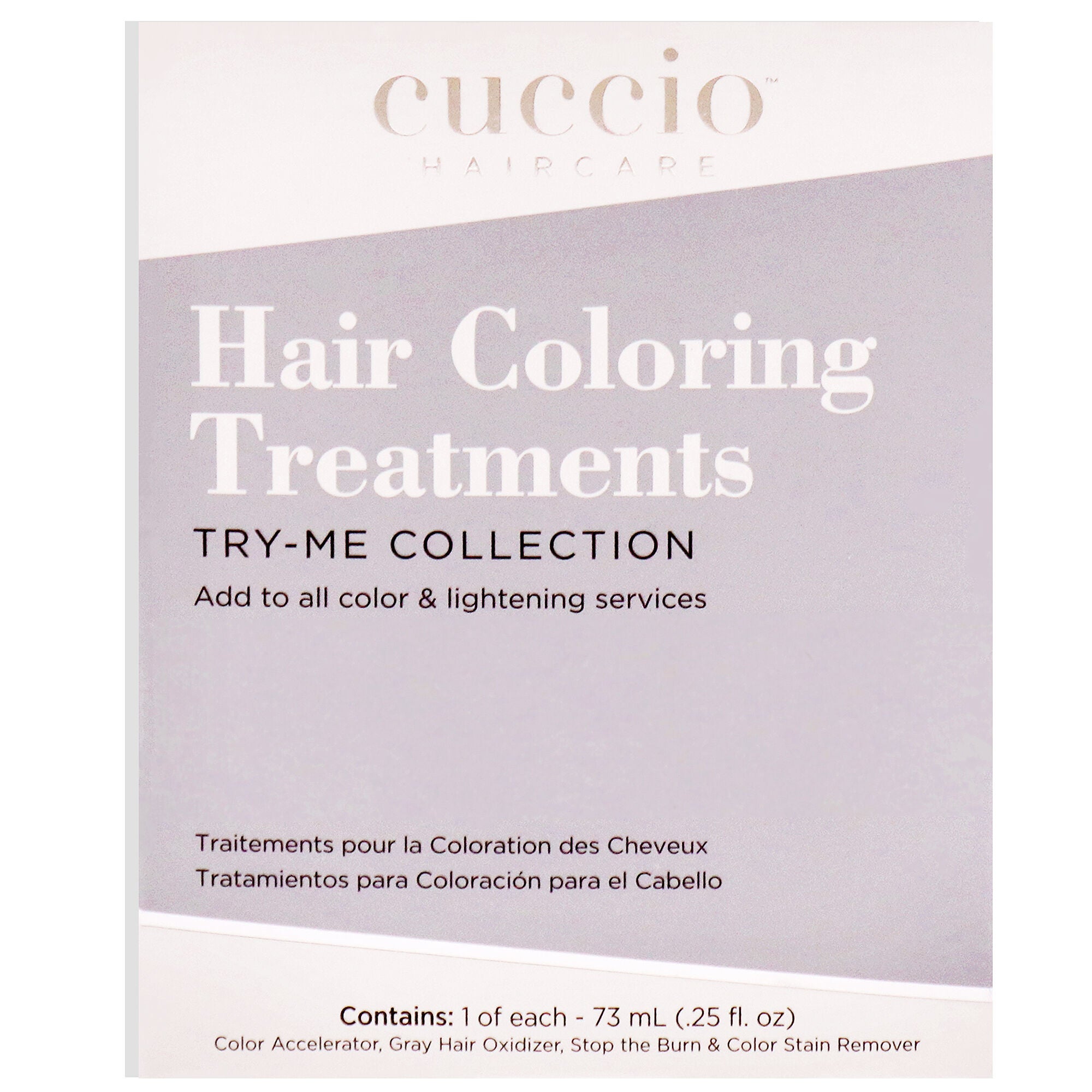 Hair Coloring Treatment by Cuccio Haircare for Unisex - 0.25 oz Treatment, See Description, hi-res image number 0