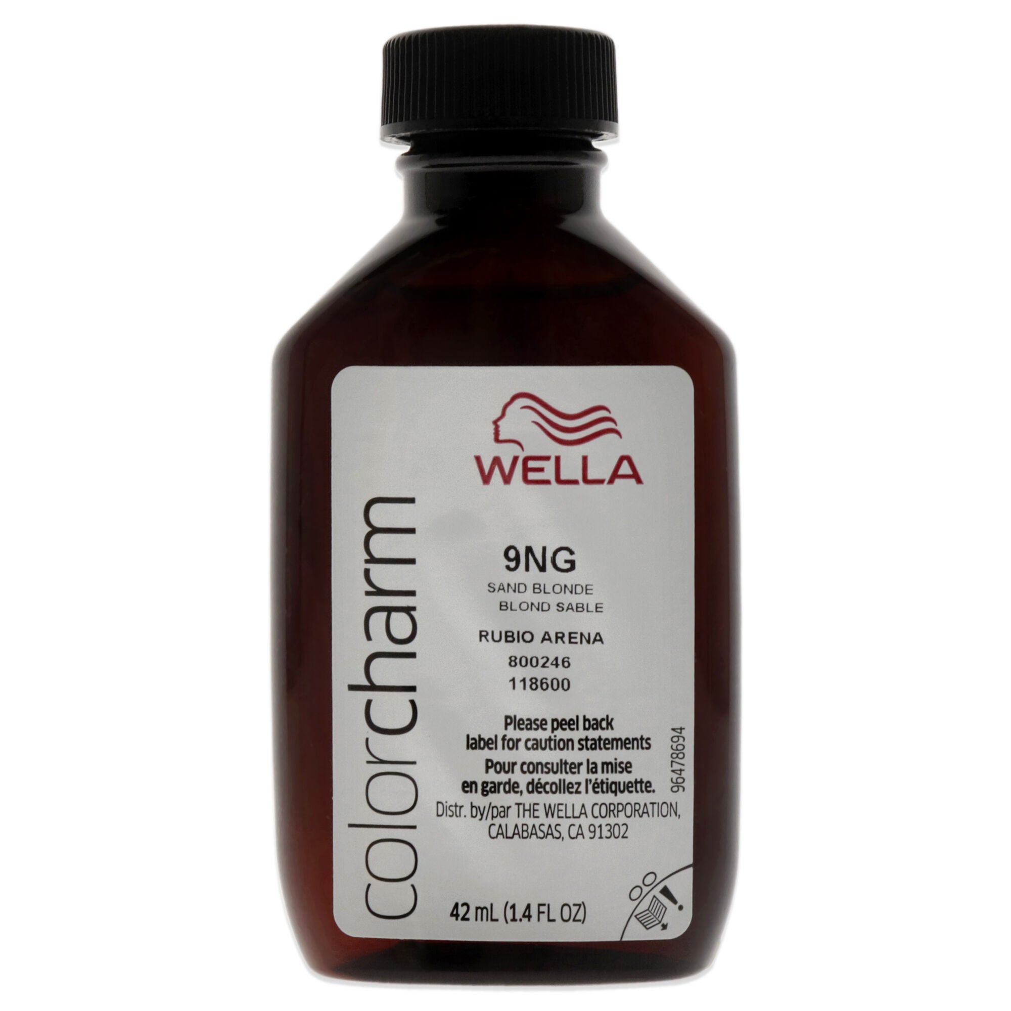Color Charm Permanent Liquid Hair Color - 9NG Sand Blonde by Wella for Unisex - 1.42 oz Hair Color, See Description, alternate image number 4