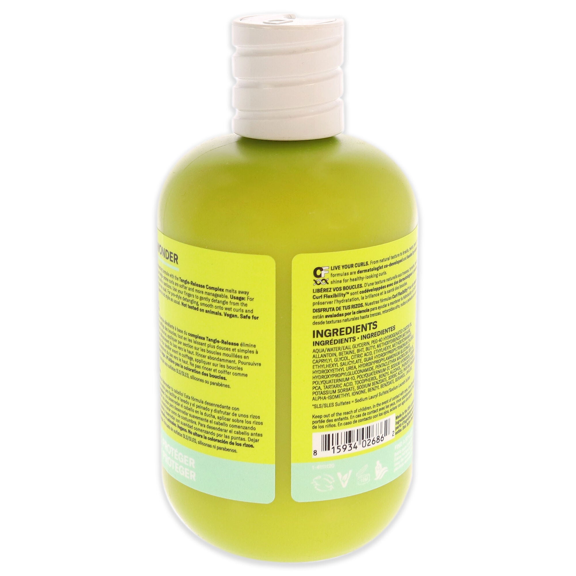 Wash Day Wonder Detangler - NP by DevaCurl for Unisex - 12 oz Detangler, , alternate image number 3
