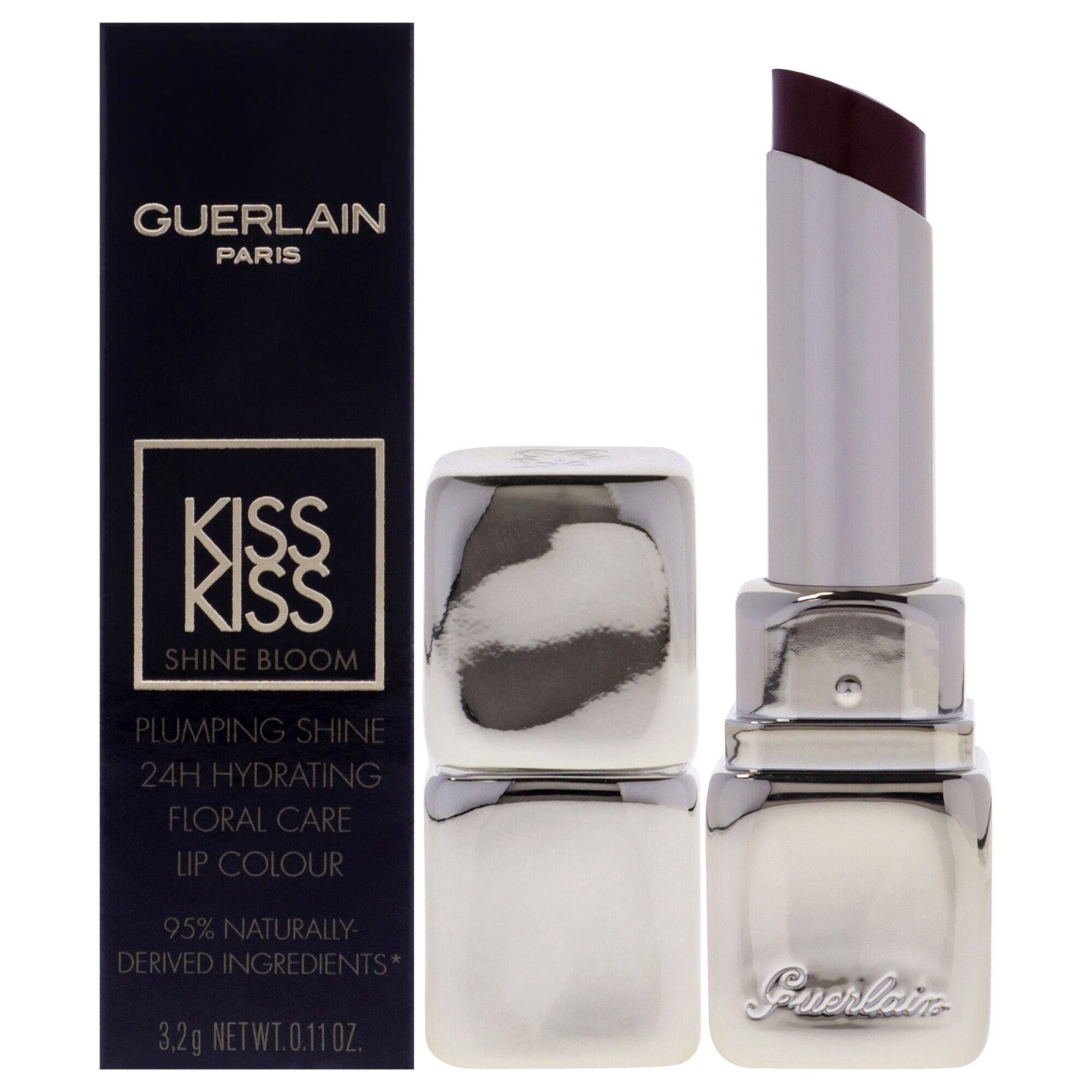 Kiss Kiss Shine Bloom Lipstick - 521 Kiss to Say by Guerlain for Women - 0.11 oz Lipstick, See Description, hi-res image number 0