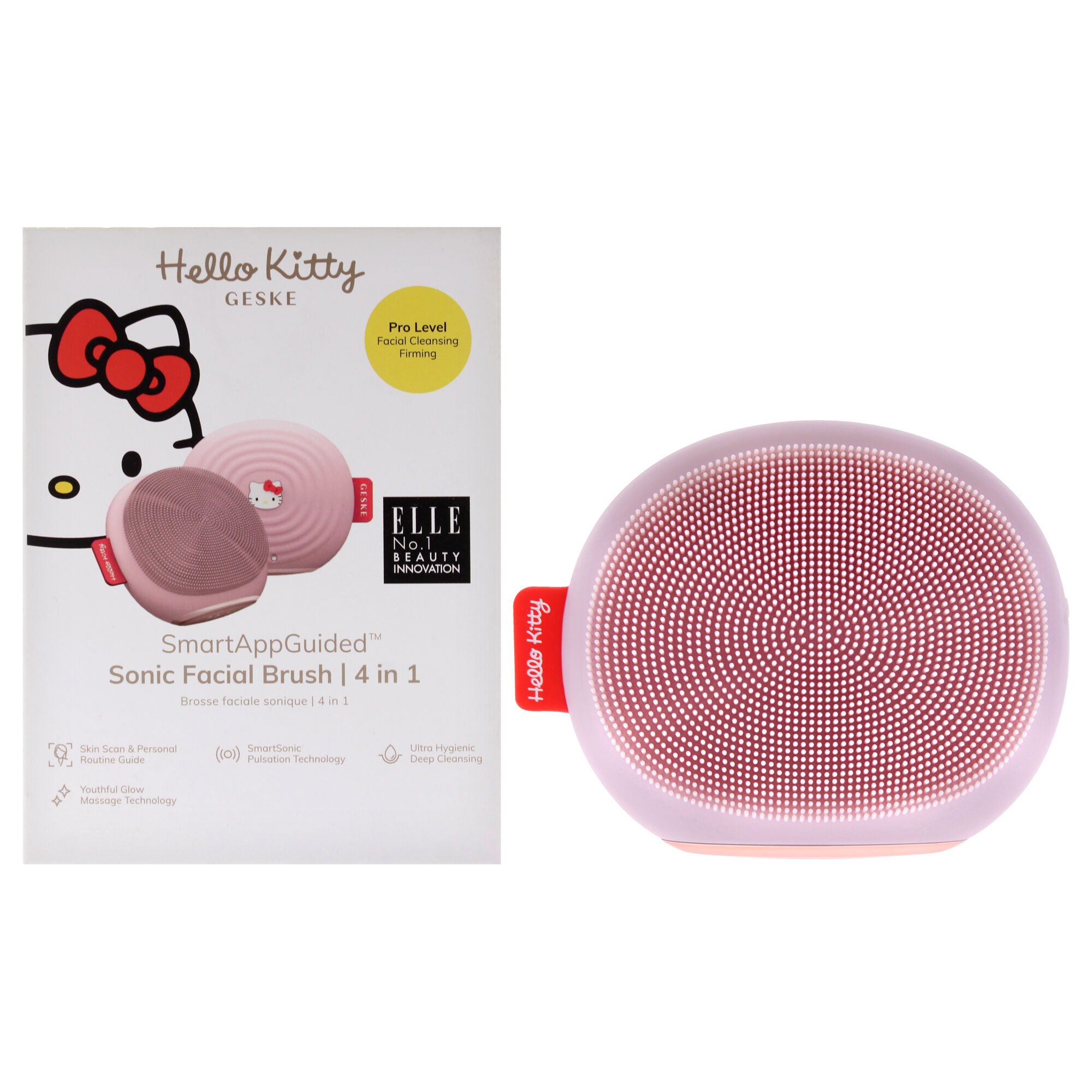 Hello Kitty Sonic Facial Brush 4 in 1 - Pink by Geske for Women - 1 Pc ...