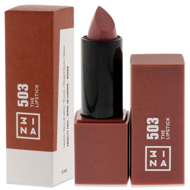 The Lipstick - 503 Nude Pink by 3INA for Women - 0.16 oz Lipstick, , alternate image number null