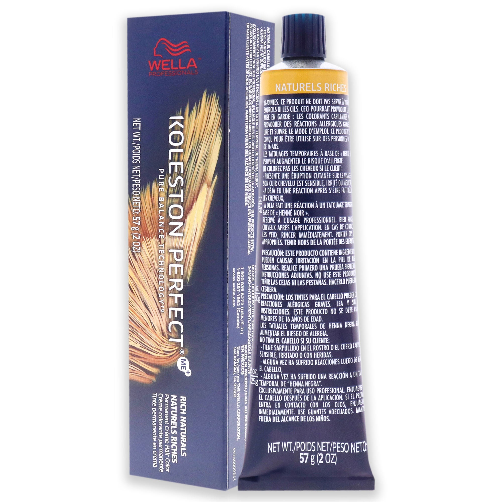 Koleston Perfect Permanent Creme Hair Color - 9 81 Very Light Blonde-Pearl Ash by Wella for Unisex - 2 oz Hair Color, See Description, alternate image number 3