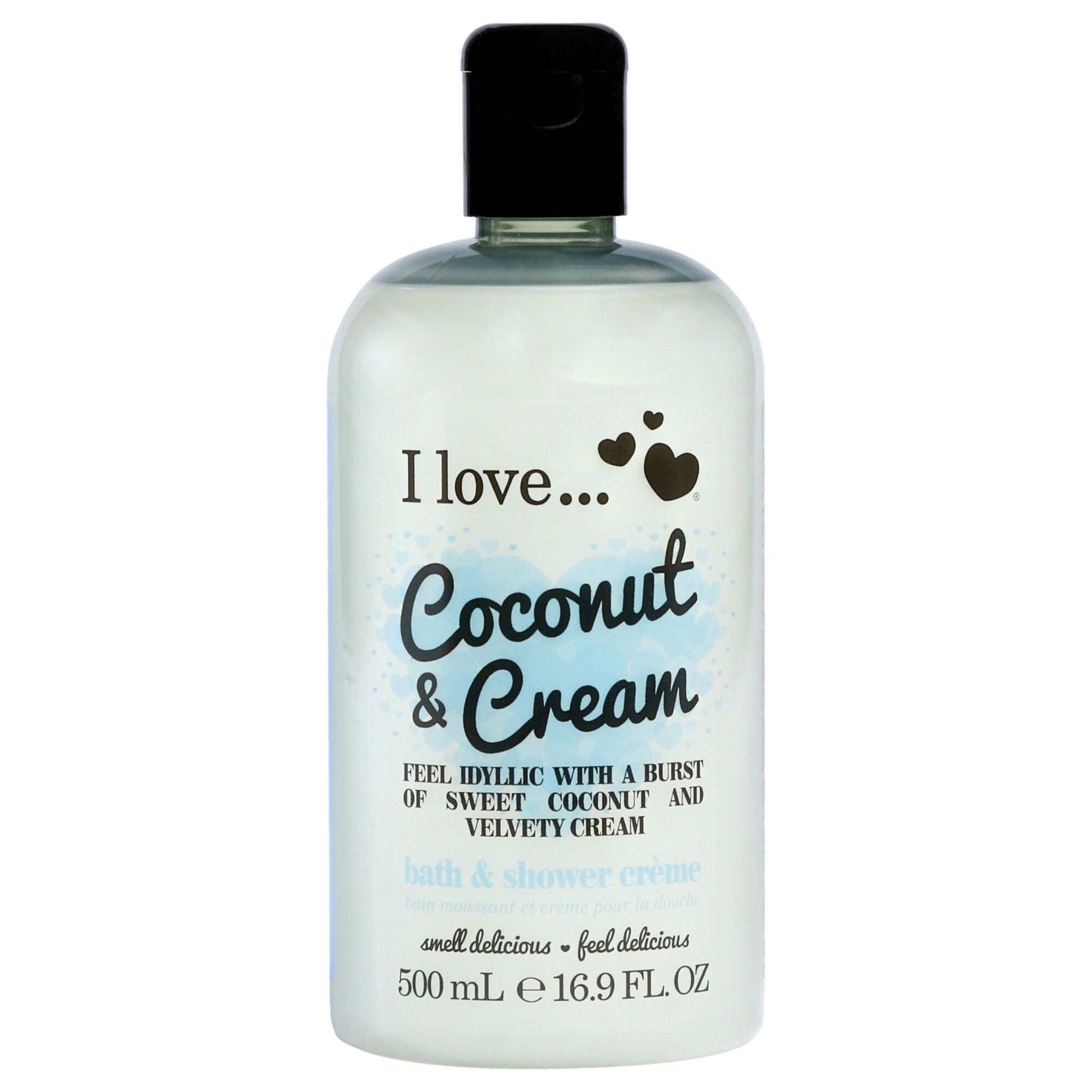 Bath and Shower Creme - Coconut and Cream by I Love Cosmetics for Women - 16.9 oz Shower Cream, See Description, hi-res image number 0