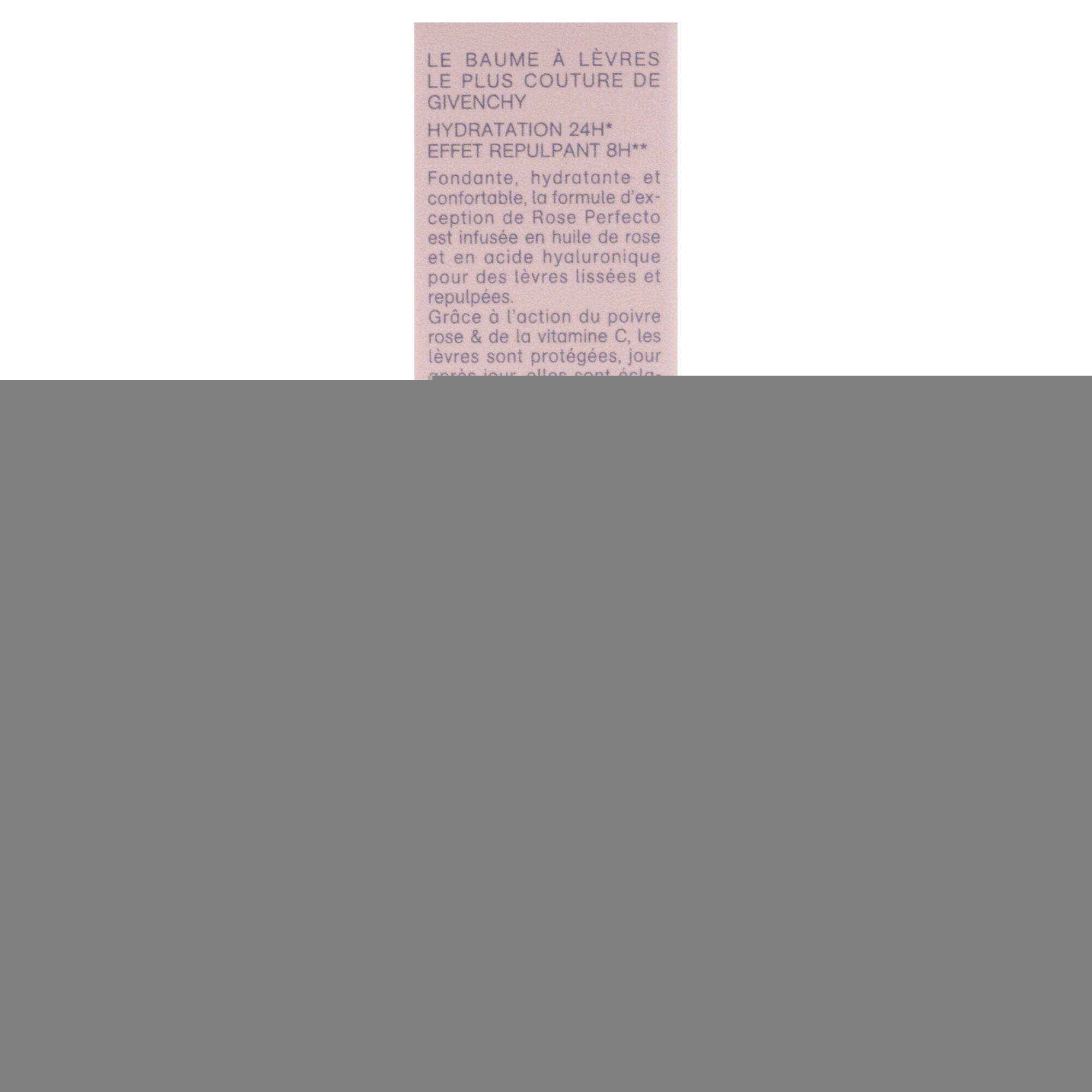 Rose Perfecto Beautifying Lip Balm - 110 Milky Nude by Givenchy for Women - 0.09 oz Lip Balm, Brown, alternate image number 5