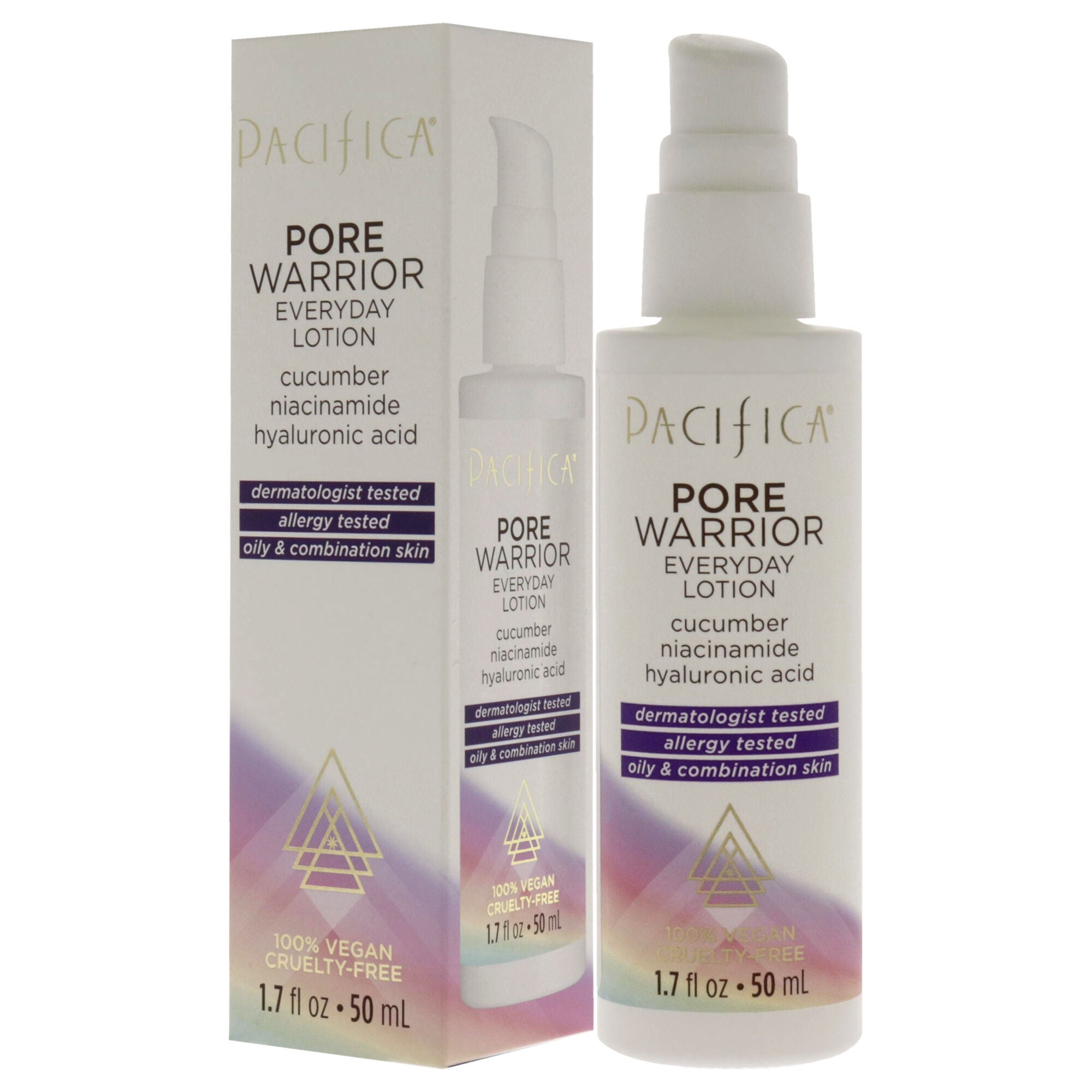 Pore Warrior Everyday Lotion - Cucumber by Pacifica for Women - 1.7 oz Lotion, , alternate image number 7