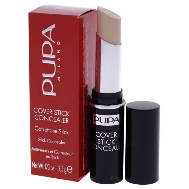 Cover Stick Concealer - 001 Light Beige by Pupa Milano for Women - 0.123 oz Concealer, , alternate image number null