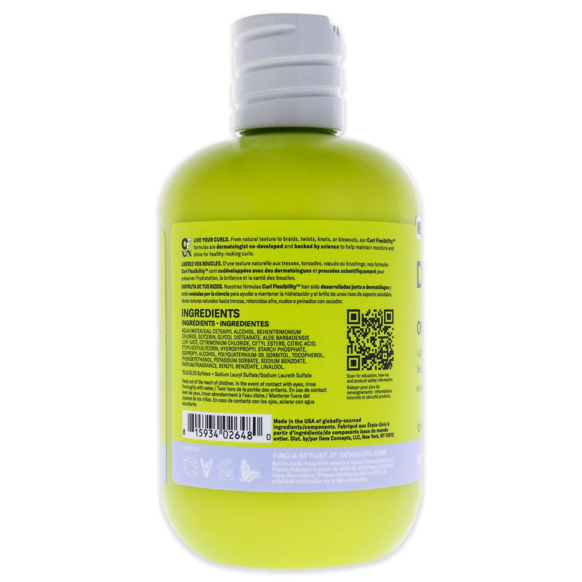 One Condition Delight - NP by DevaCurl for Unisex - 12 oz Conditioner, See Description, alternate image number 1